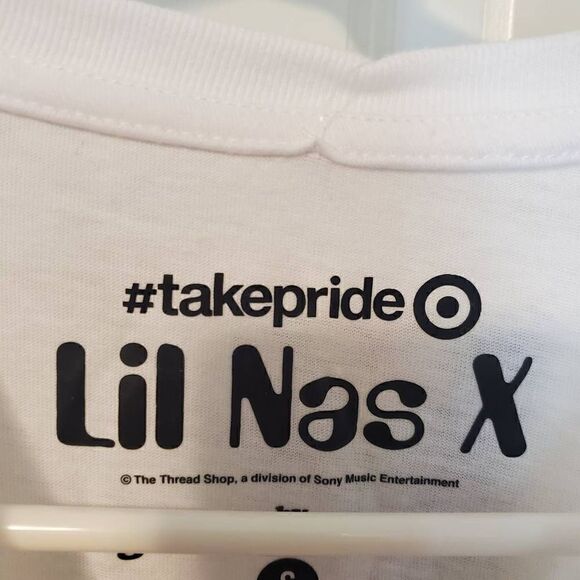 NWT Lil Nas X Cupid Take Pride Tee Small - Picture 4 of 6